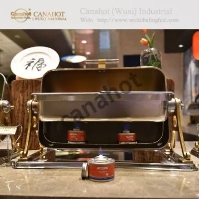 Warmhoudbrandstof voor het buffet